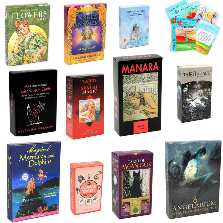 78-Card English Tarot Deck for Beginners