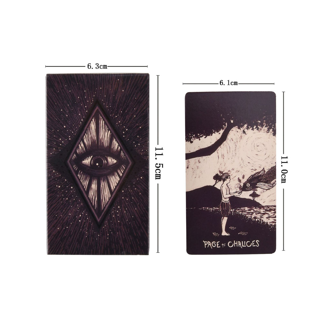 Black and White Light Visions Tarot Cards Set