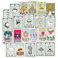 50 Tarot Card Waterproof Stickers for Various Uses