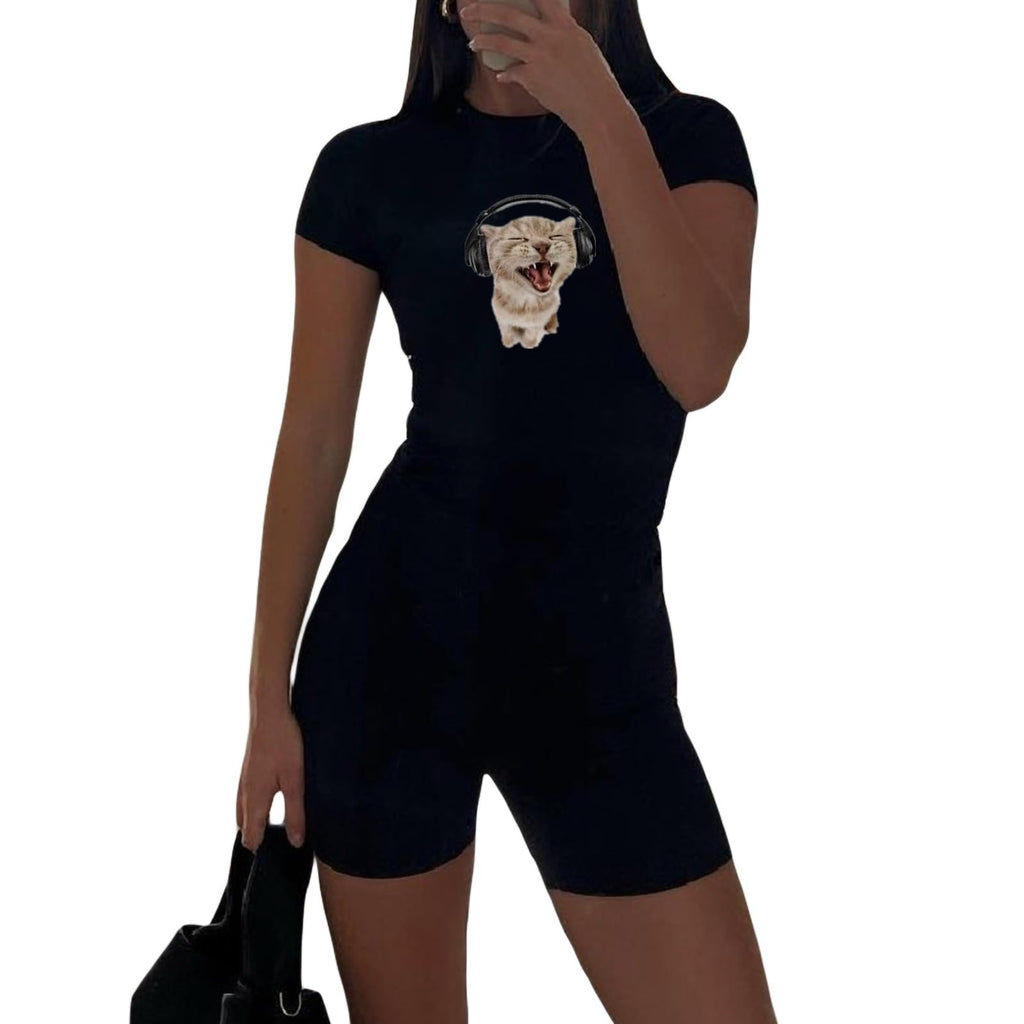 AIDISEN Y2k Aesthetic Tees Baby Tees Womens Graphic Tees Y2k Clothing Aesthetic Top Garbage Clothing Y2k Tops (BlackSmall)