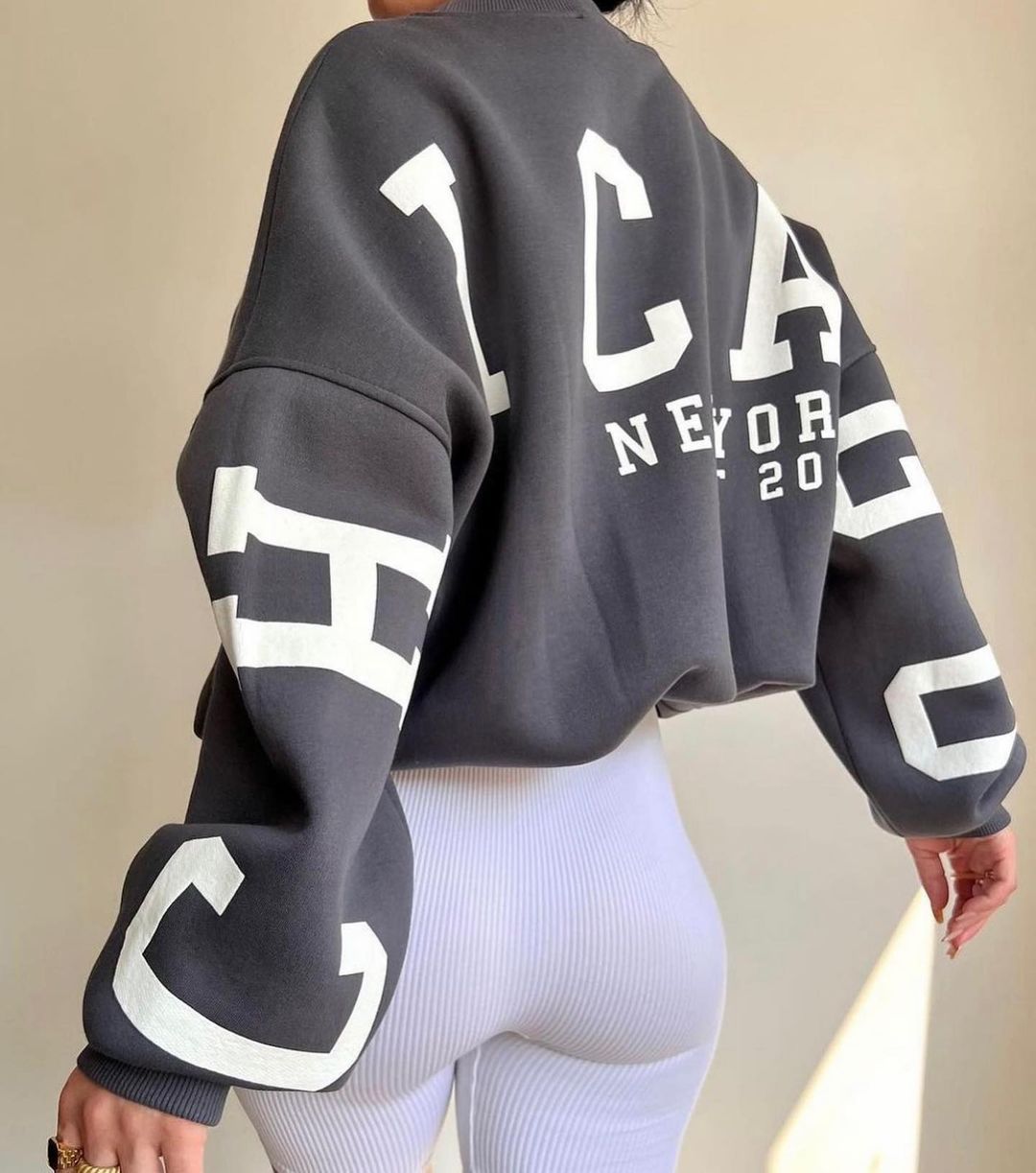 Casual Women's Wool Y2K Autumn Winter Pullover
