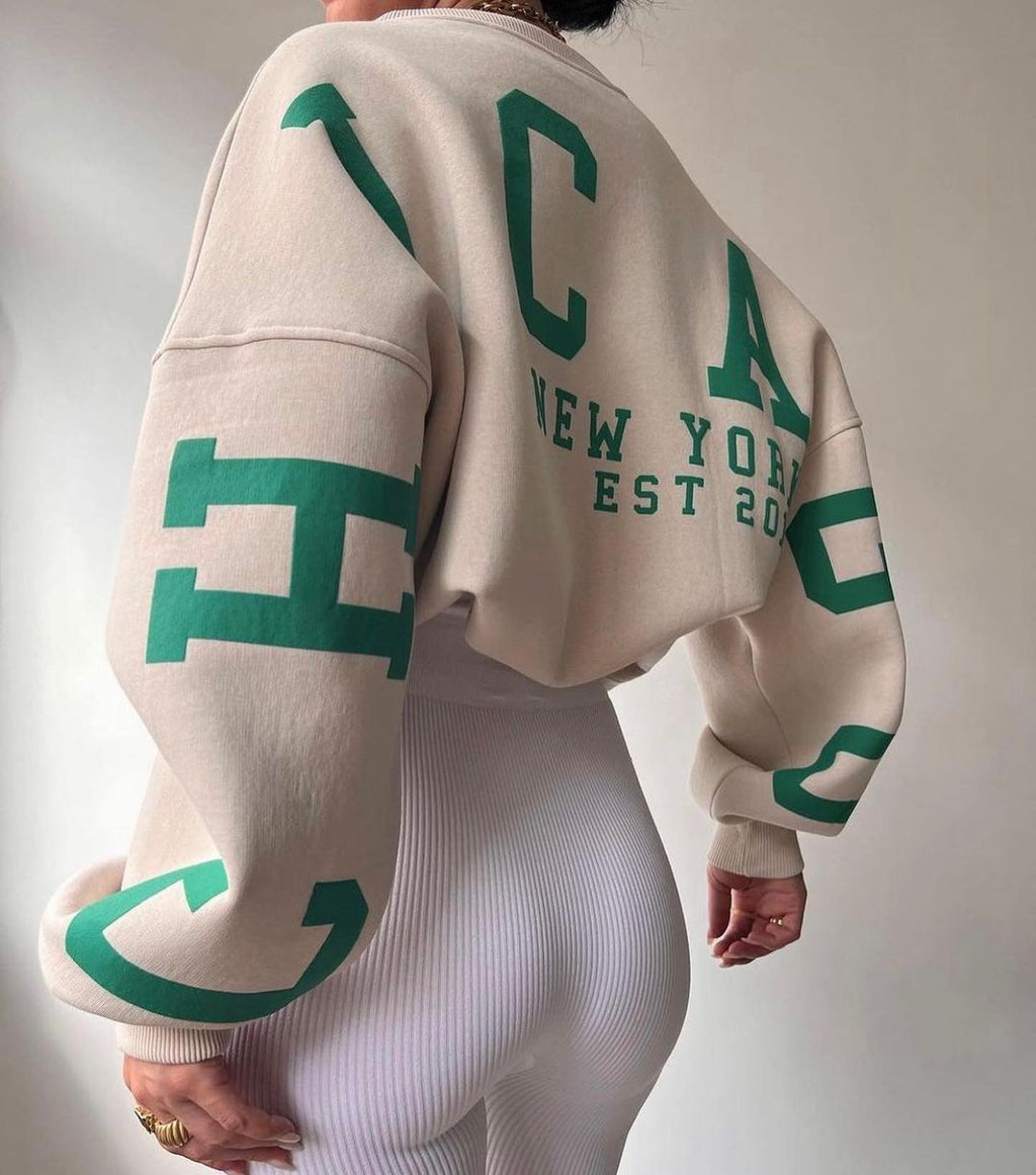 Casual Women's Wool Y2K Autumn Winter Pullover